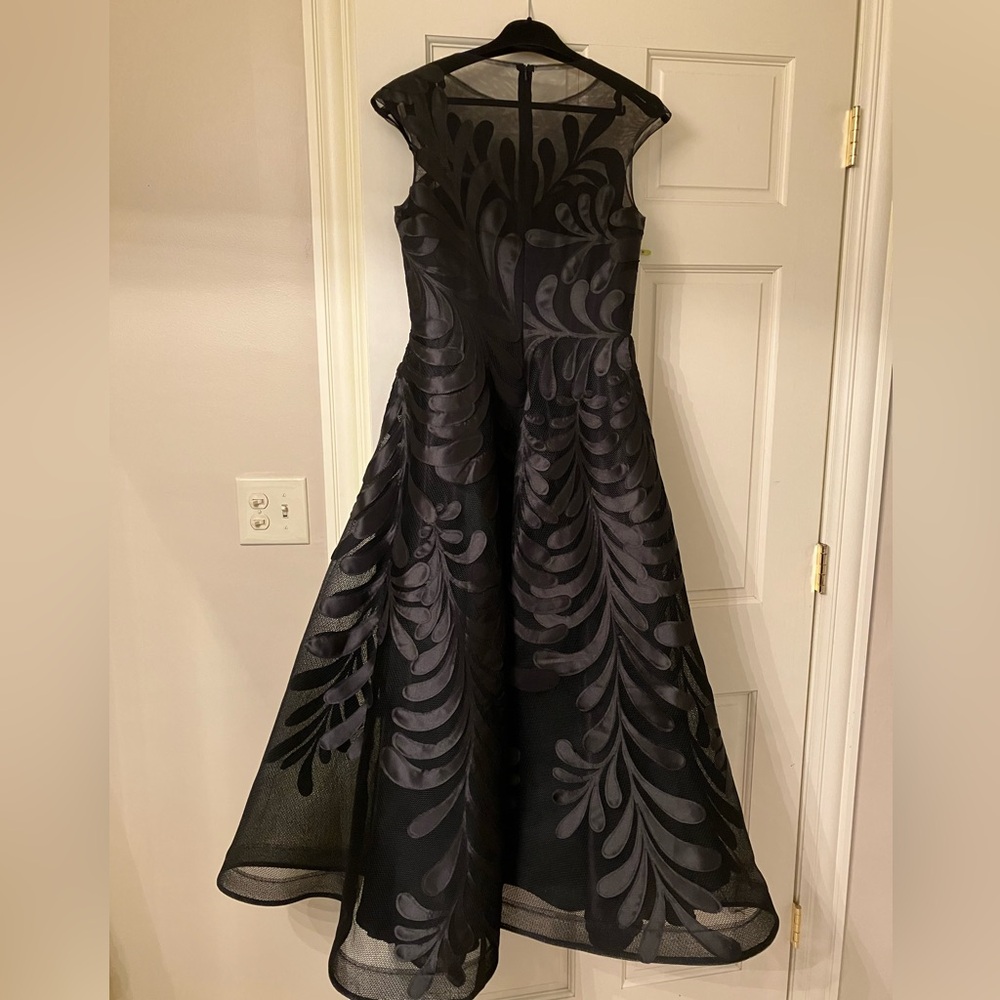 Designer mother of the bride black formal dress. - Picture 4 of 4